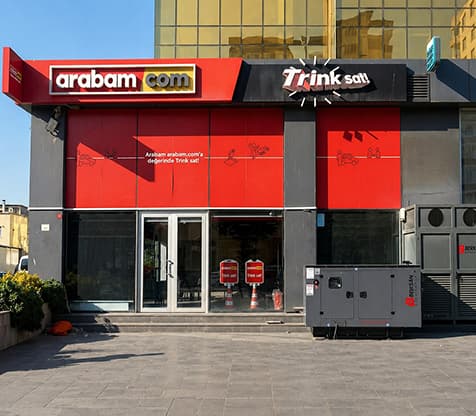 Arabam.com Trinksat Kartal Şube Jeneratör Kurulumu