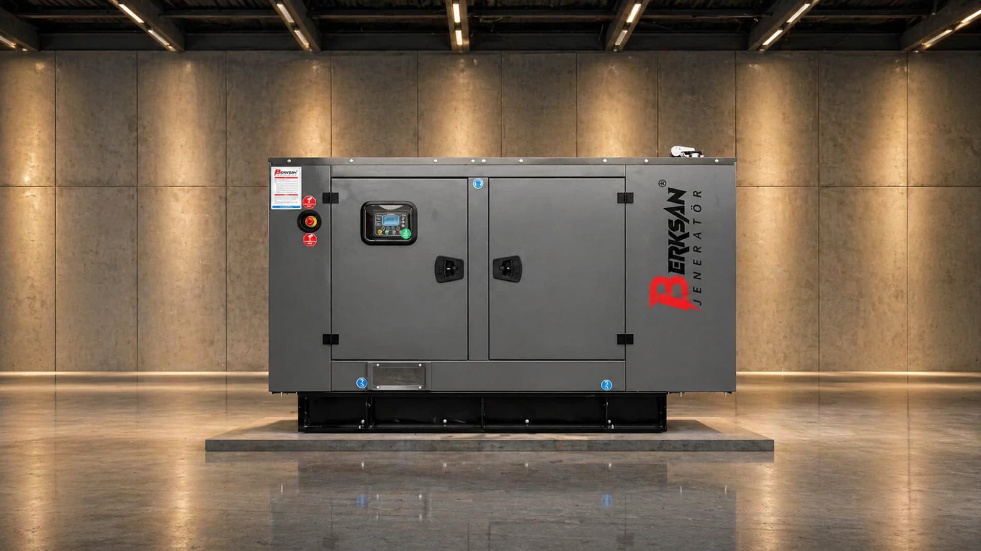 Ricardo 75 kVA kabinli dizel jeneratör