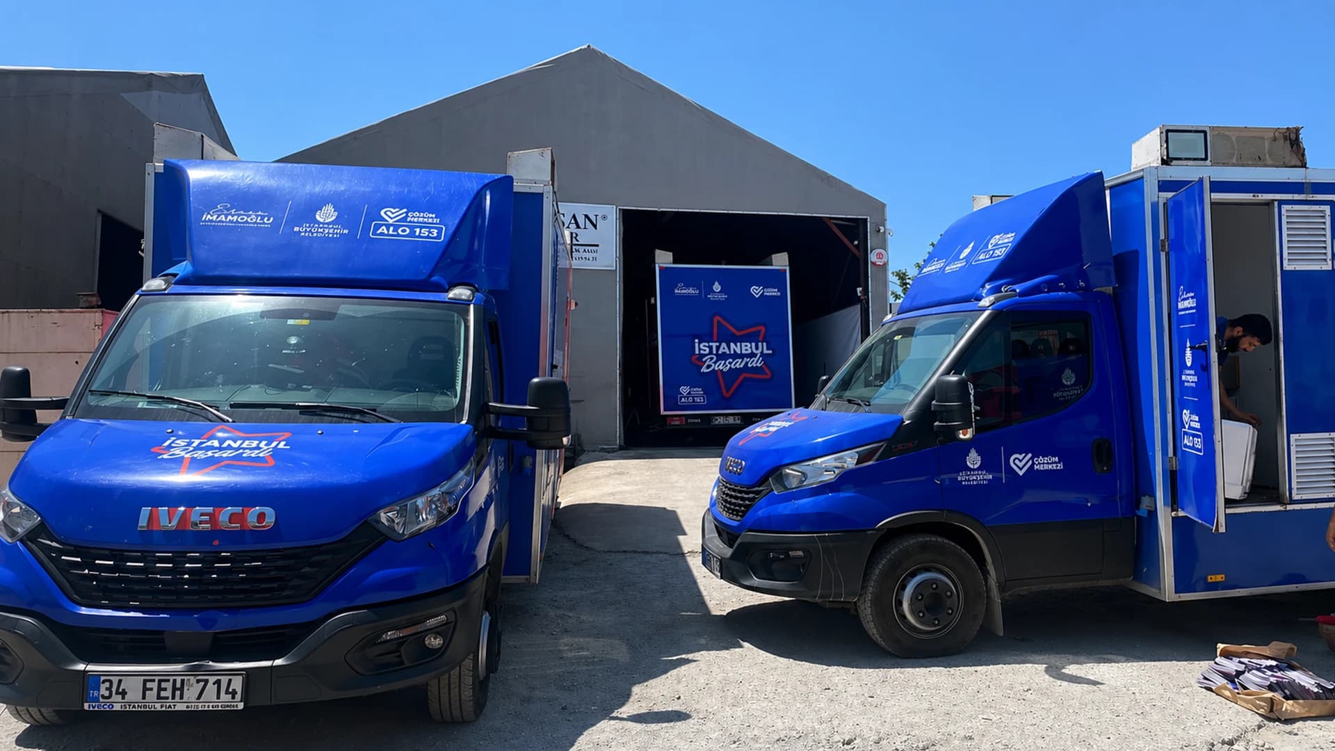 İBB Mobil Hizmet Araçları Jeneratör Projesi