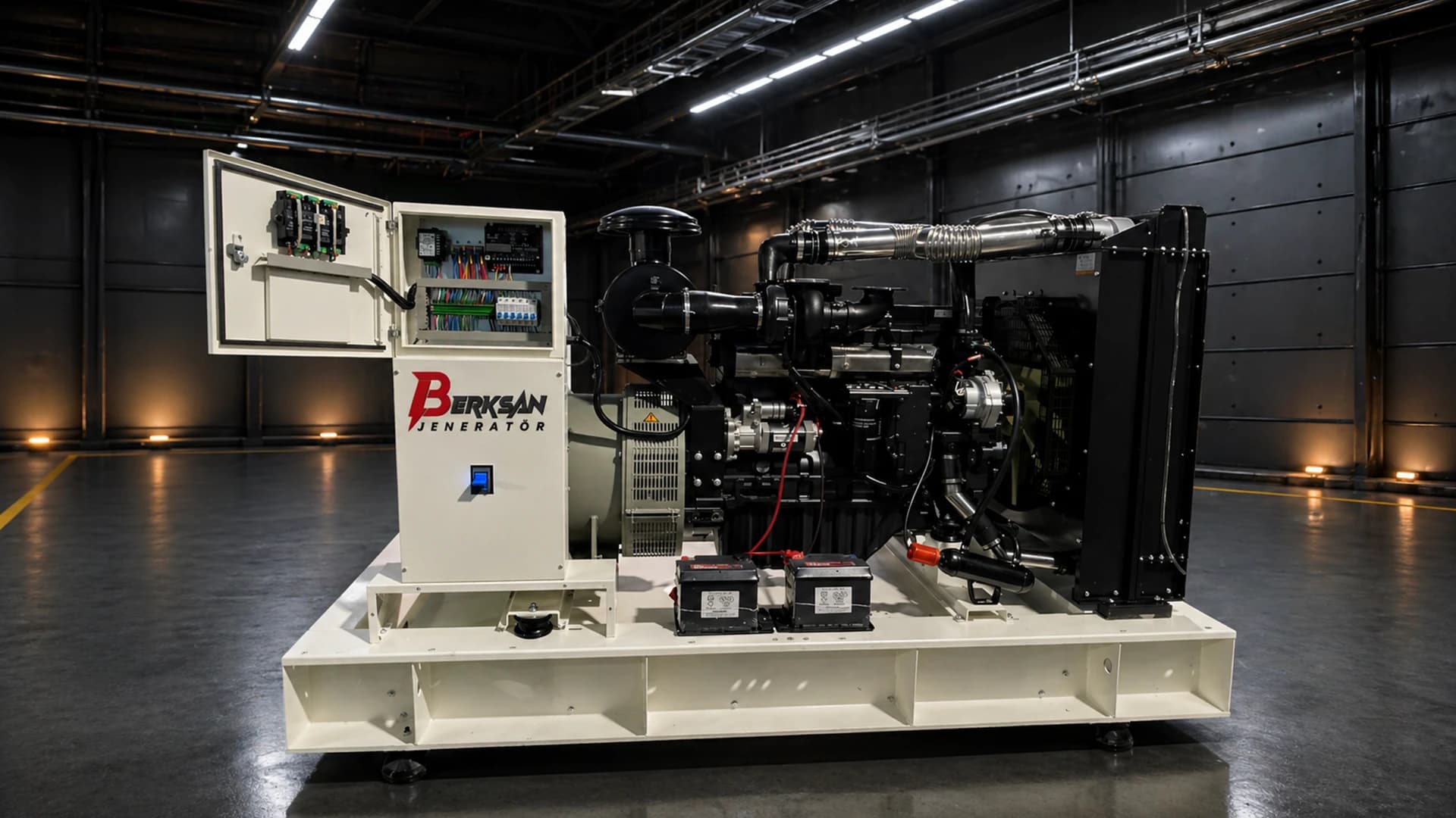 Yangdong 40 kVA dizel jeneratör açık tip