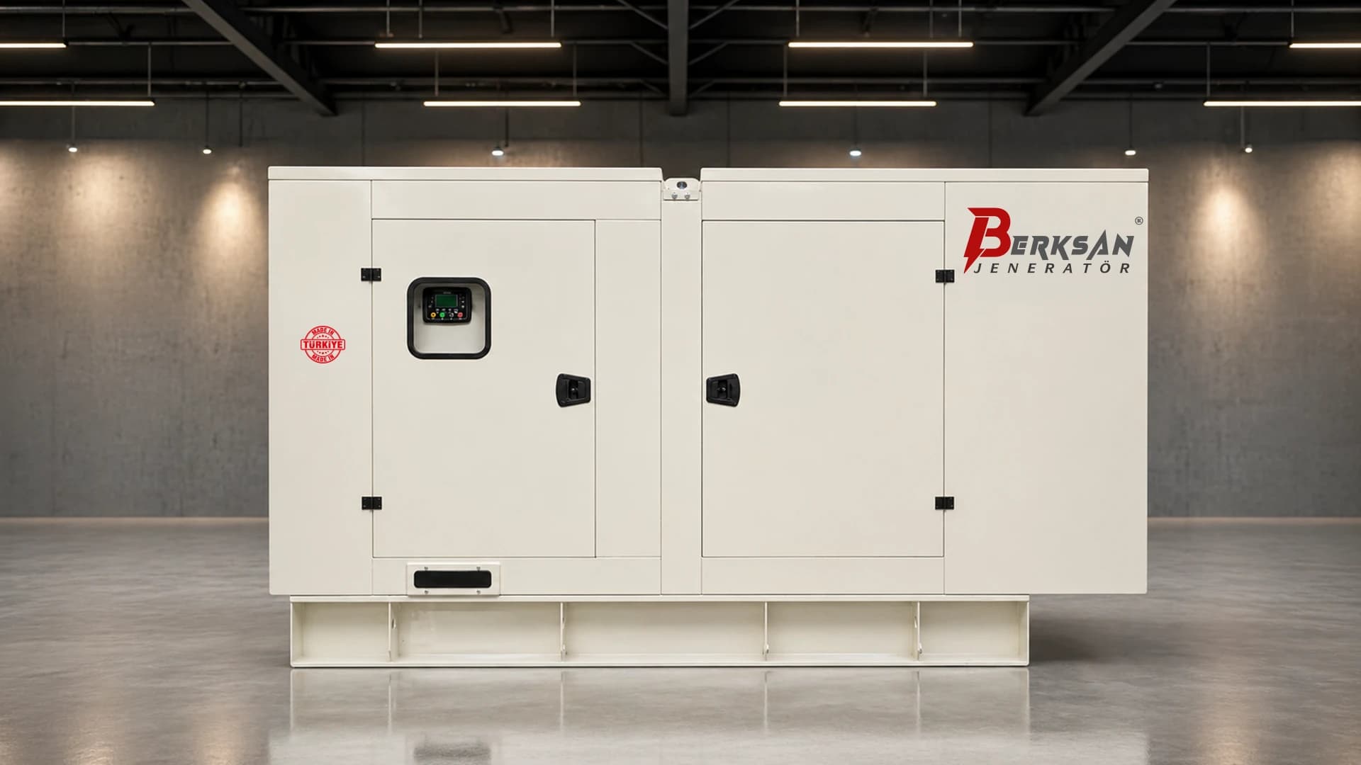 Baudouin 55 kVA kabinli dizel jeneratör