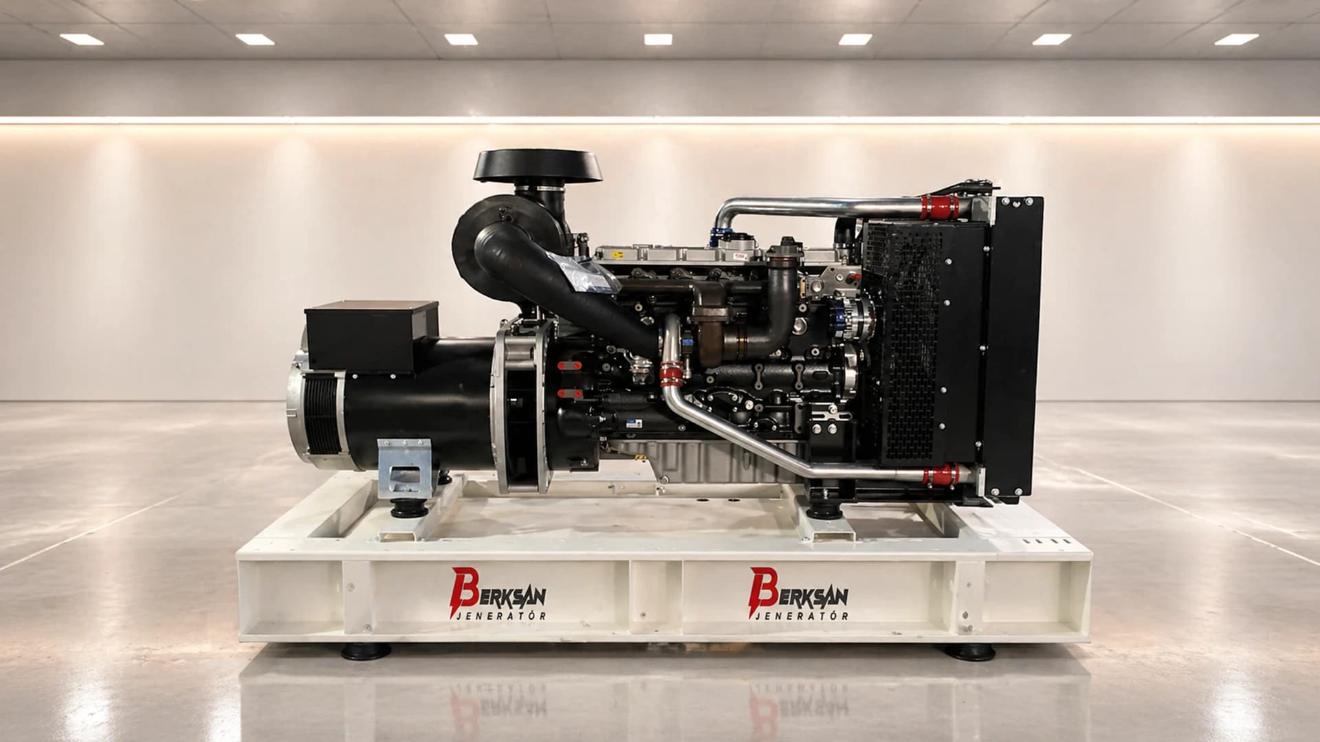 Perkins 10 kVA dizel jeneratör açık tip - Berksan Jeneratör