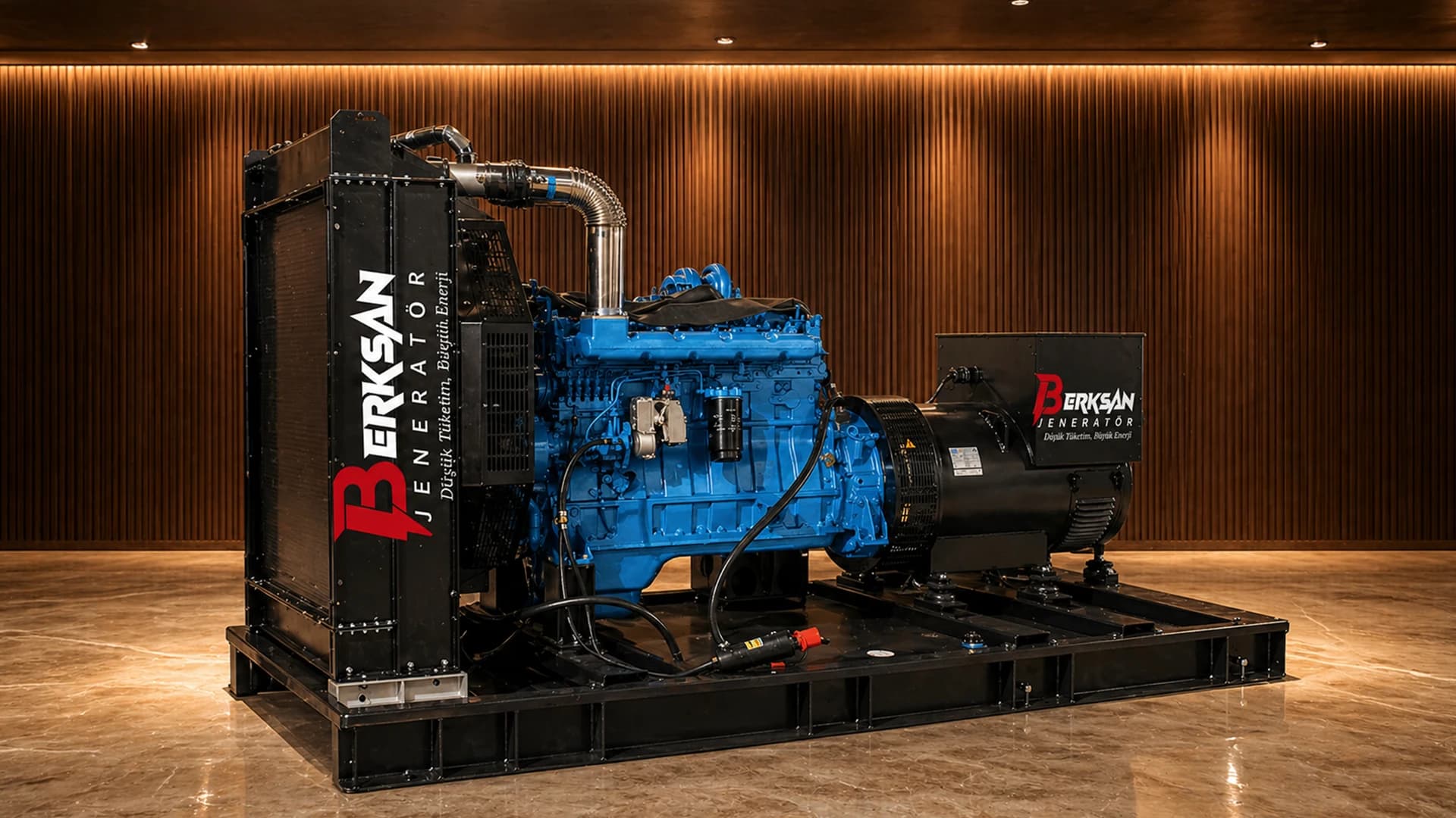 Shanghai Dongfeng 330 kVA dizel jeneratör açık tip