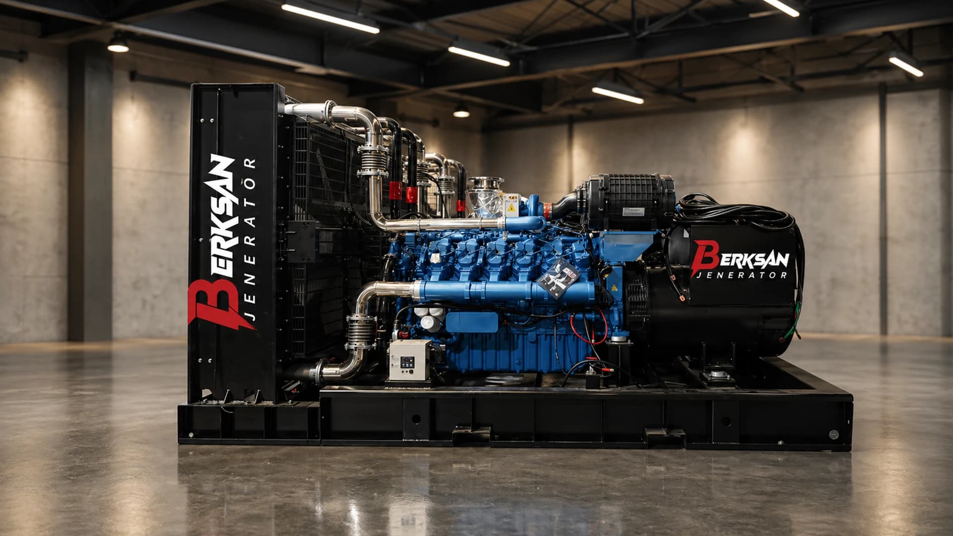 Baudouin 55 kVA dizel jeneratör açık tip