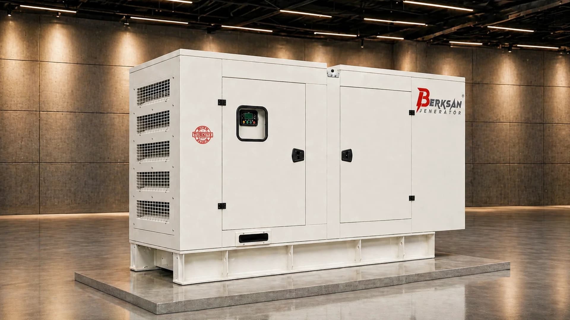 Ricardo 75 kVA kabinli dizel jeneratör