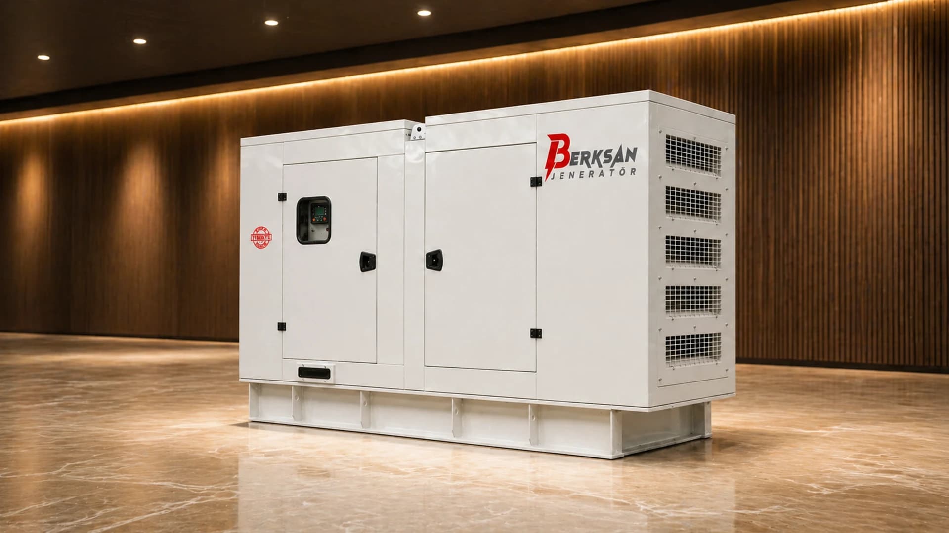 Shanghai Dongfeng 330 kVA kabinli dizel jeneratör