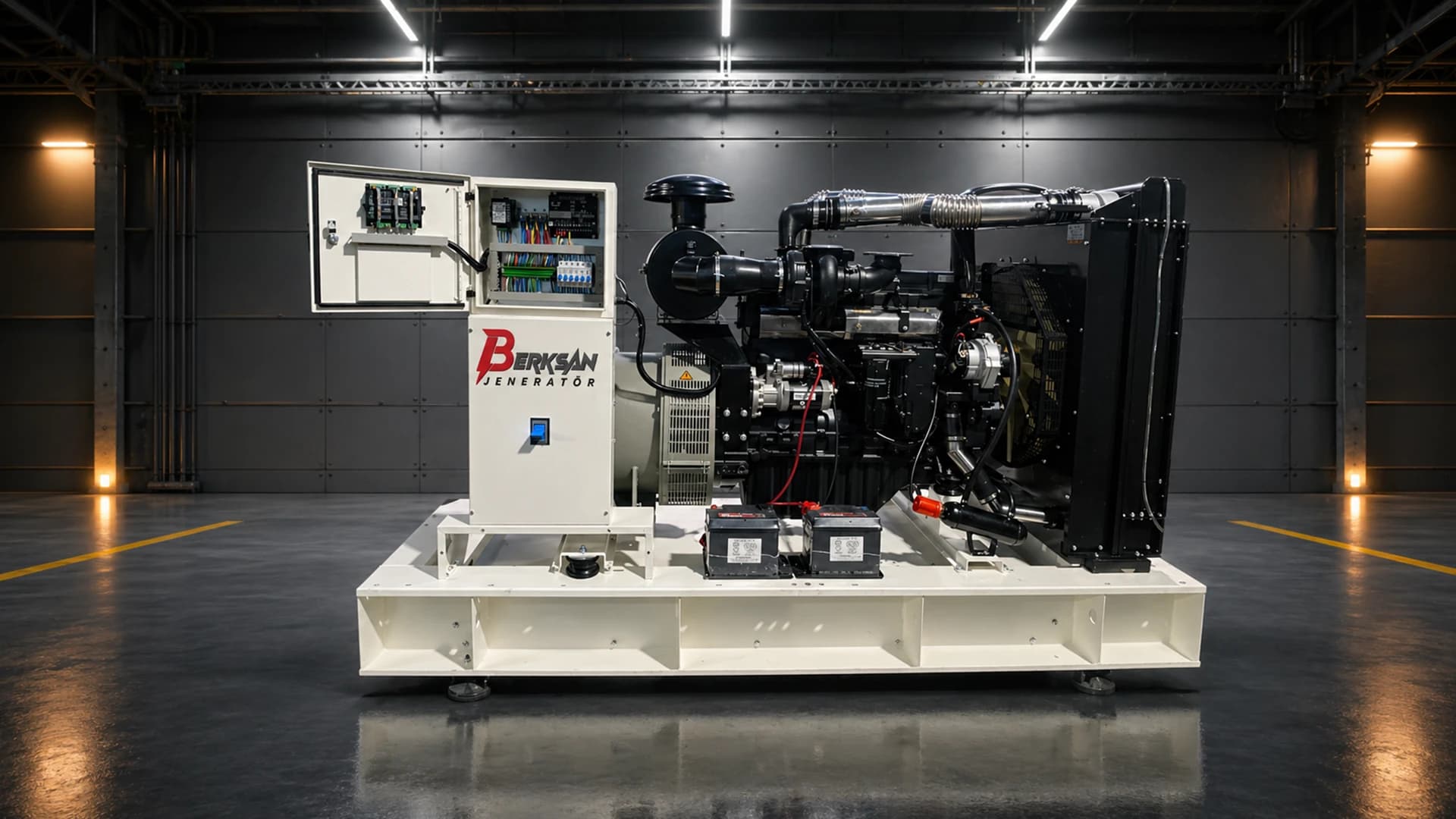 Yangdong 13 kVA dizel jeneratör açık tip - Berksan Jeneratör