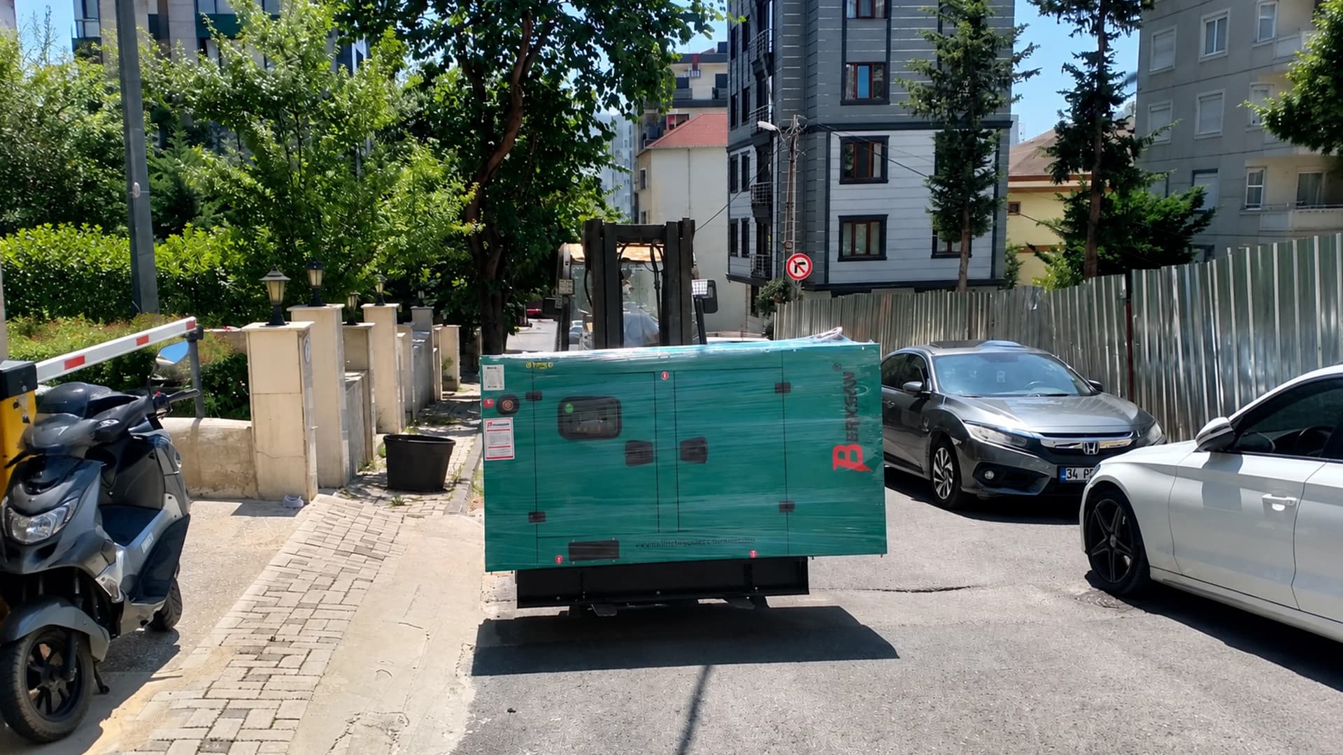 Konak Residence B Blok Jeneratör Projesi