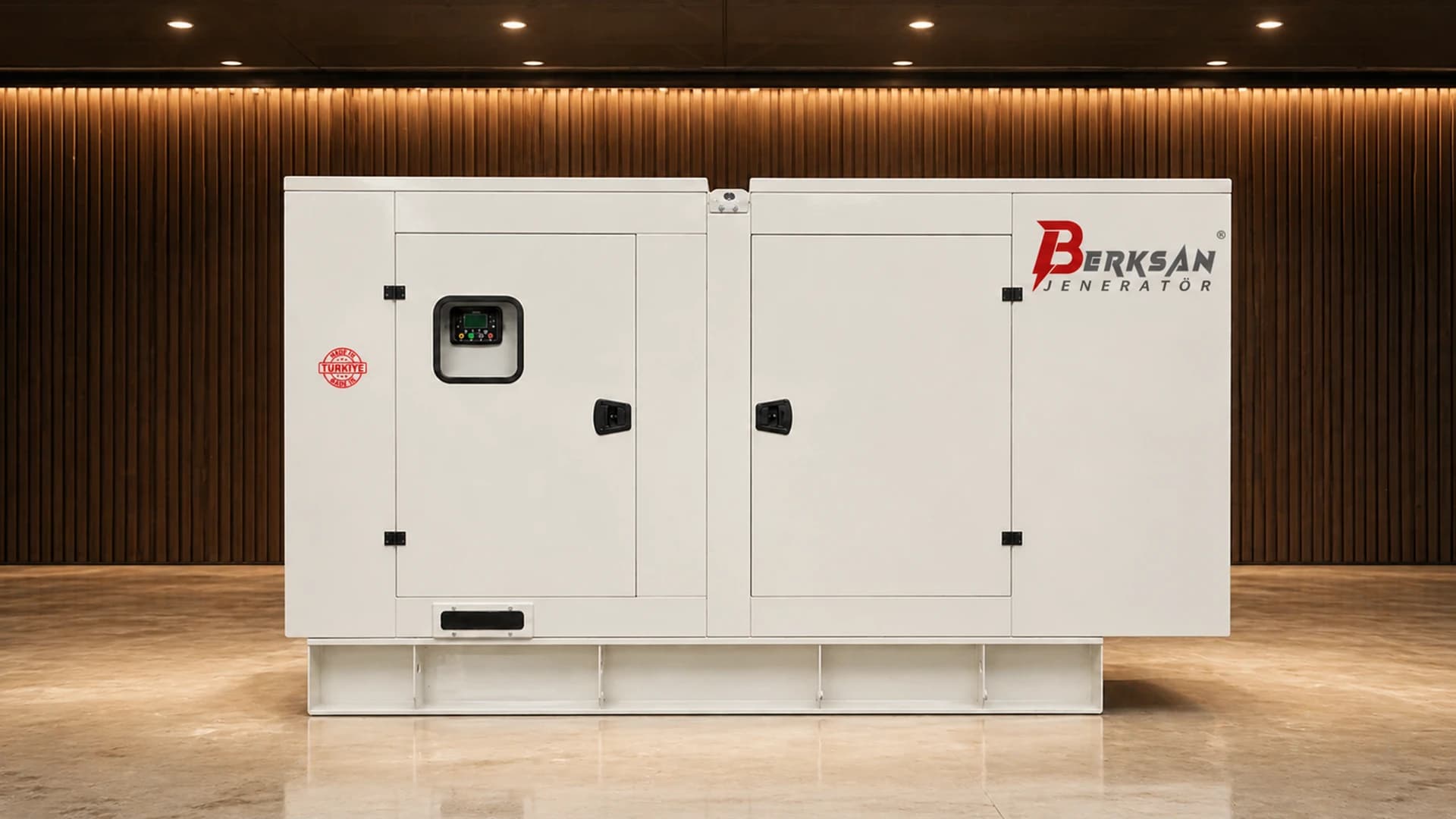 Shanghai Dongfeng 330 kVA kabinli dizel jeneratör
